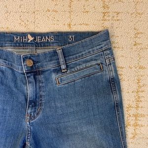 Anthropologie MiH Jeans Paris Mid Rise Cropped